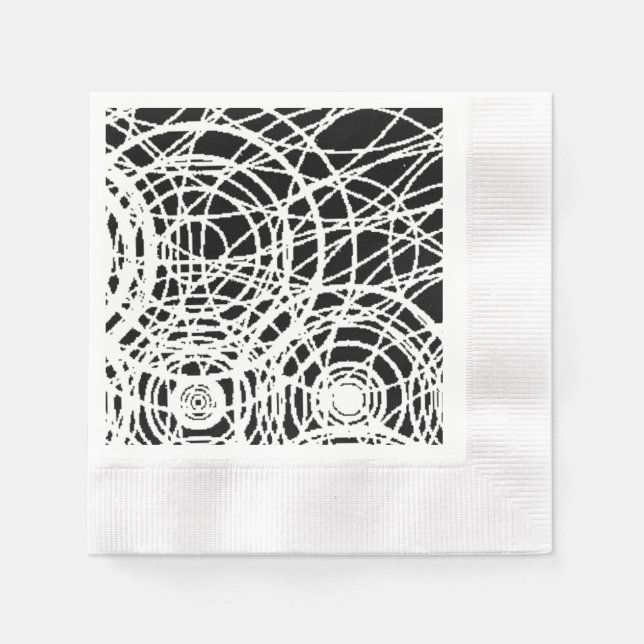 Guardanapo De Papel deus toca a água escura  (Frente)
