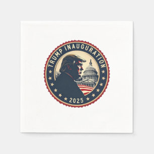 Guardanapo De Papel Dia da Inauguração de Trump, 2025, Orgulho da Maga