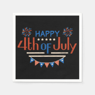Guardanapo De Papel Dia da Independência 3 de julho Ply Napkins