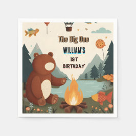 Guardanapo De Papel Dia da Marrona Bravo Peixe Rapaz Bonito Bebê prime