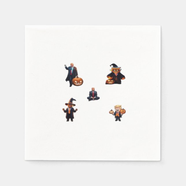 Guardanapo De Papel Dia das Bruxas - Clássico da Trumpkin (Frente)