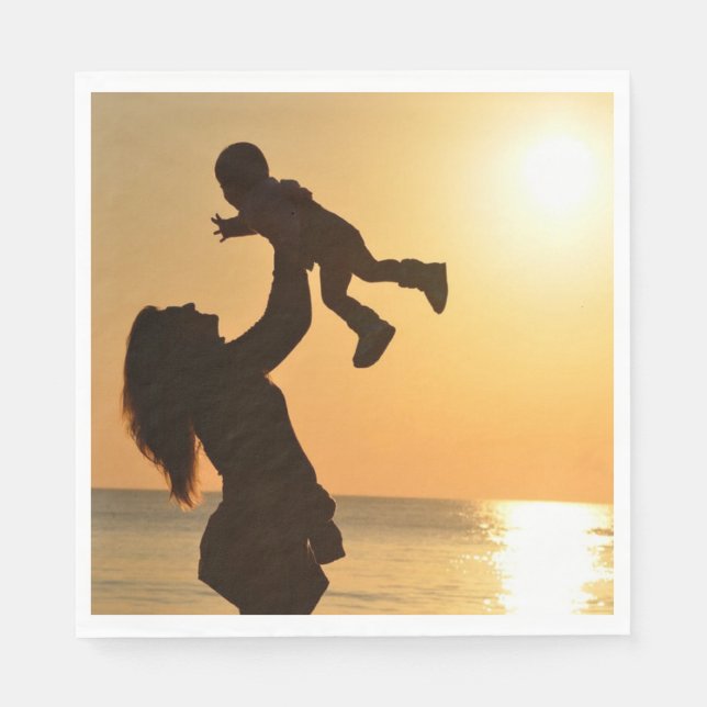 Guardanapo De Papel Dia de as mães FELIZ (Frente)