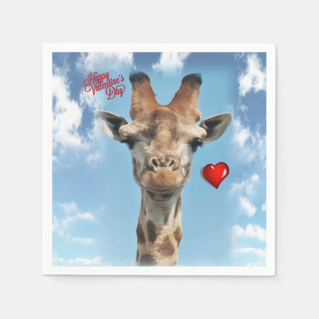 Guardanapo De Papel Dia de os namorados Paper Napkins (Frente)