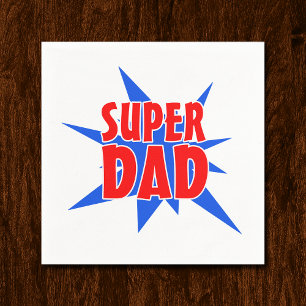 Guardanapo De Papel Dia de os pais Super Pai