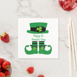 Guardanapo De Papel Dia de São Patrício, Irlandês, Leprechaun, Partido