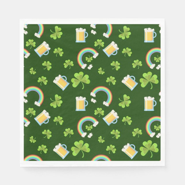Guardanapo De Papel Dia de São Patrício Napkins (Frente)