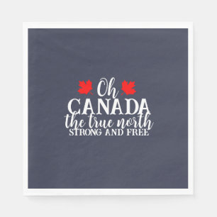 Guardanapo De Papel Dia do Canadá