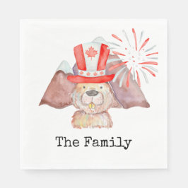 Guardanapo De Papel Dia do Canadá