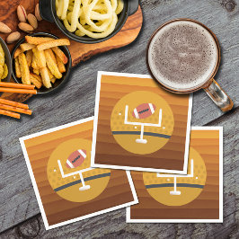 Guardanapo De Papel Dia do Jogo de Futebol