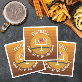 Guardanapo De Papel Dia do Jogo de Futebol