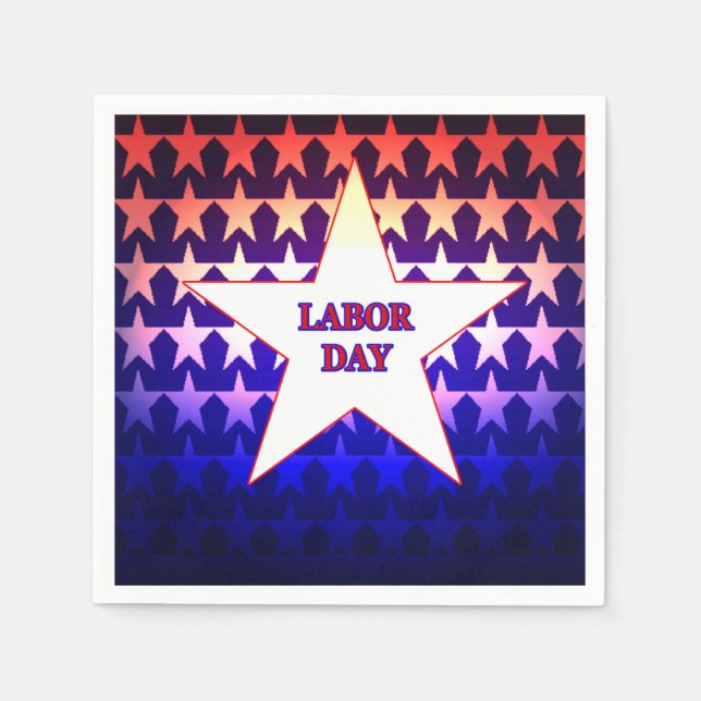 Guardanapo De Papel Dia do Trabalho (Frente)