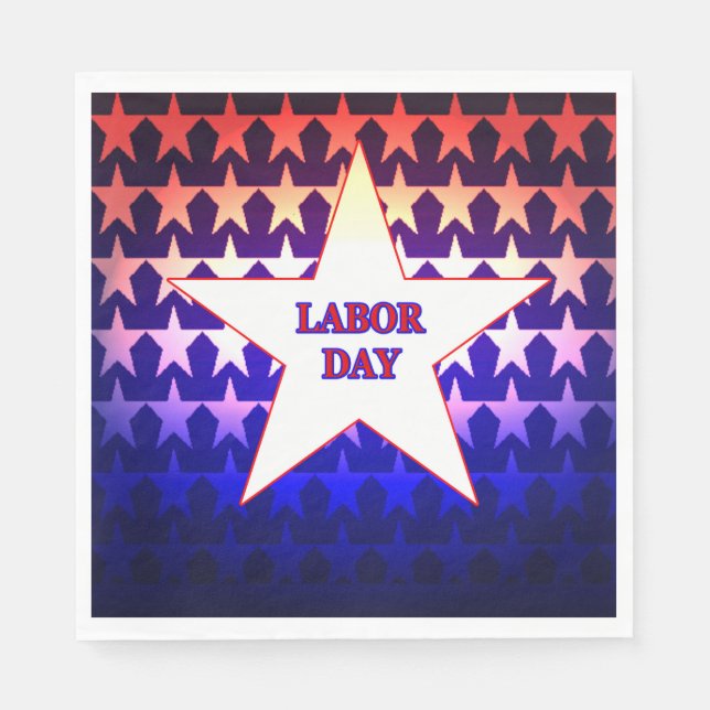 Guardanapo De Papel Dia do Trabalho (Frente)