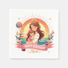 Guardanapo De Papel Dia Especial de Celebração de Mães