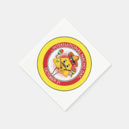 Guardanapo De Papel Dia Internacional do Nacho