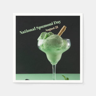 Guardanapo De Papel Dia Nacional do Spumoni