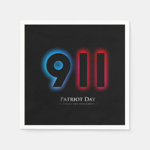 Guardanapo De Papel Dia patriota do vetor 911