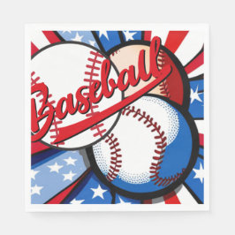 Guardanapo De Papel Dias de Baseball