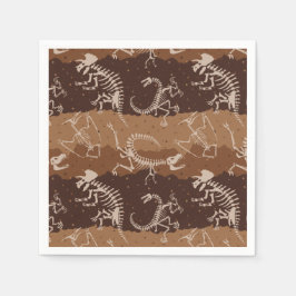 Guardanapo De Papel Dig Dino Dig