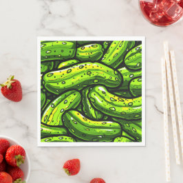Guardanapo De Papel Dill Pickle,