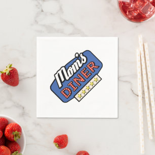 Guardanapo De Papel Dinheiro da mãe - Mãe, cozinha Napkins