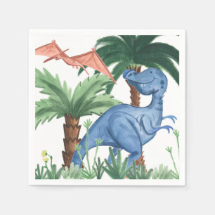 Guardanapo De Papel Dino Buddies I