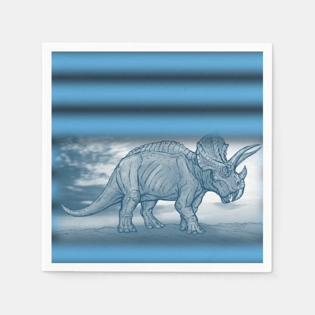 Guardanapo De Papel Dinossaur Paper Napkins (Frente)