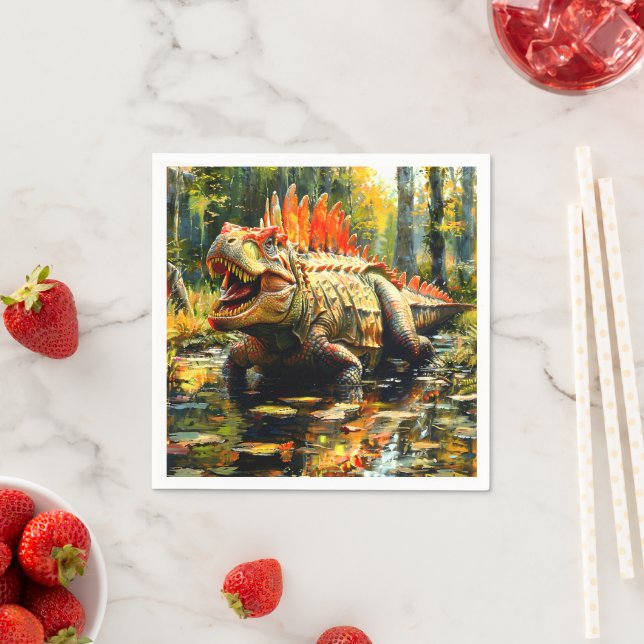 Guardanapo De Papel Dinossauro (Insitu)