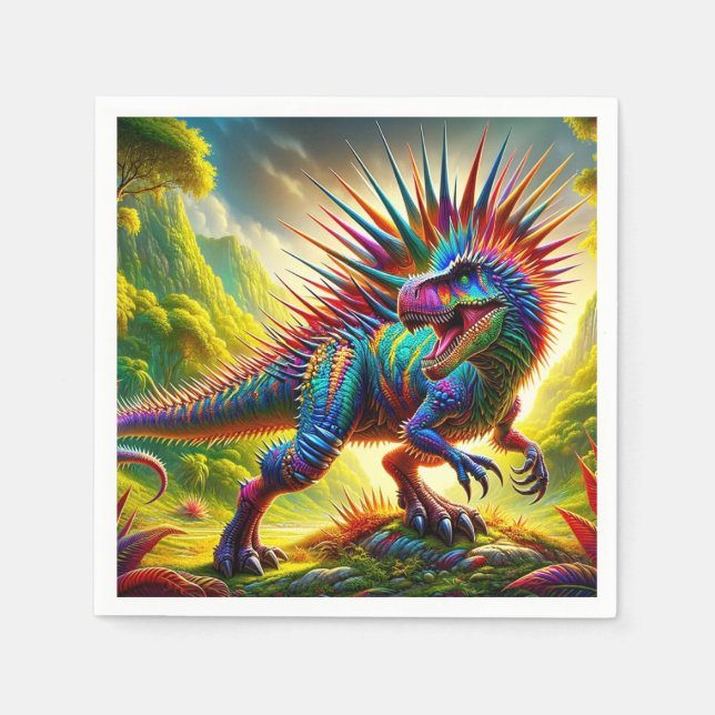 Guardanapo De Papel Dinossauro (Frente)