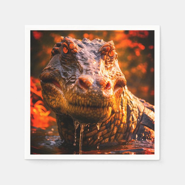 Guardanapo De Papel Dinossauro (Frente)