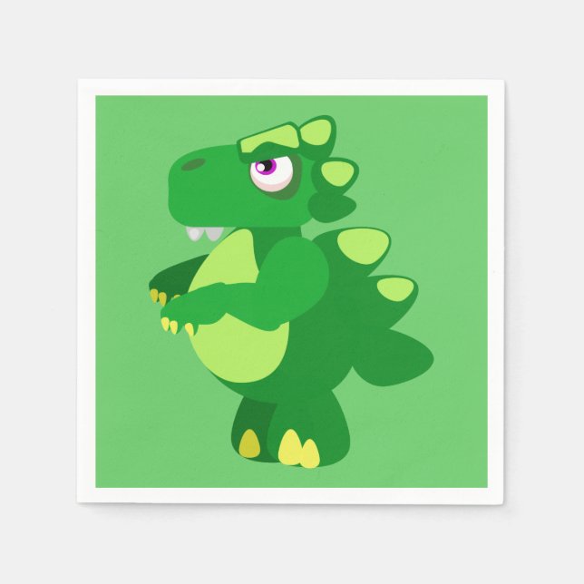 Guardanapo De Papel Dinossauro (Frente)