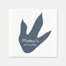 Guardanapo De Papel Dinossauro Bonito Personalizado Aniversário Napkin