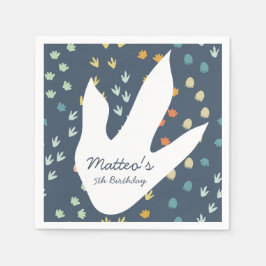 Guardanapo De Papel Dinossauro Bonito Personalizado Aniversário Napkin