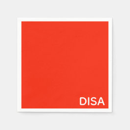 Guardanapo De Papel Disa Red Color name