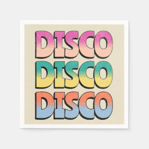 Guardanapo De Papel Disco Music