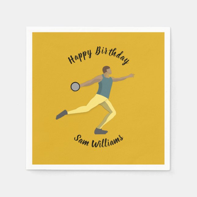 Guardanapo De Papel Discus Thwing (Frente)