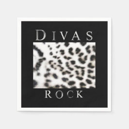 GUARDANAPO DE PAPEL DIVAS ROCK