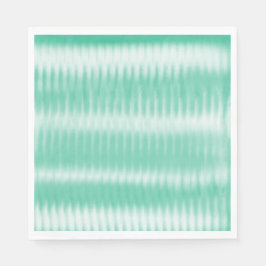 Guardanapo De Papel Diversão Aqua Green Tie Dye Napkins