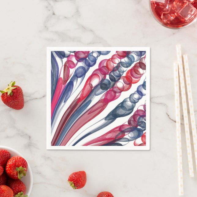 Guardanapo De Papel Diversão de bolhas puxadas / Original / (Insitu)