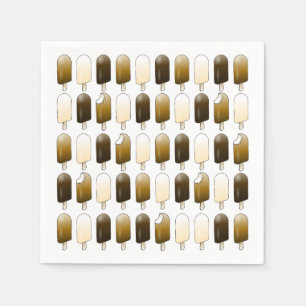 Guardanapo De Papel Diversão de Verão com Sorvetes
