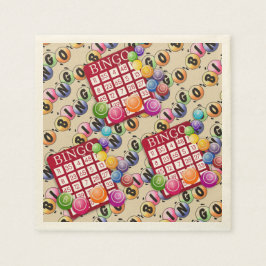 Guardanapo De Papel Diversão do Bingo