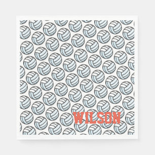 Guardanapo De Papel Diversão em Equipe do Partido do Voleibol