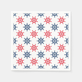 Guardanapo De Papel Diversão Patriótica Vermelho Branco Azul Náutico C