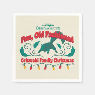 Guardanapo De Papel Divertido, Velho Feliz Natal da Família Griswold