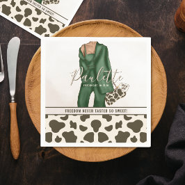 Guardanapo De Papel Divorce Theme Animal Skin Party Napkins