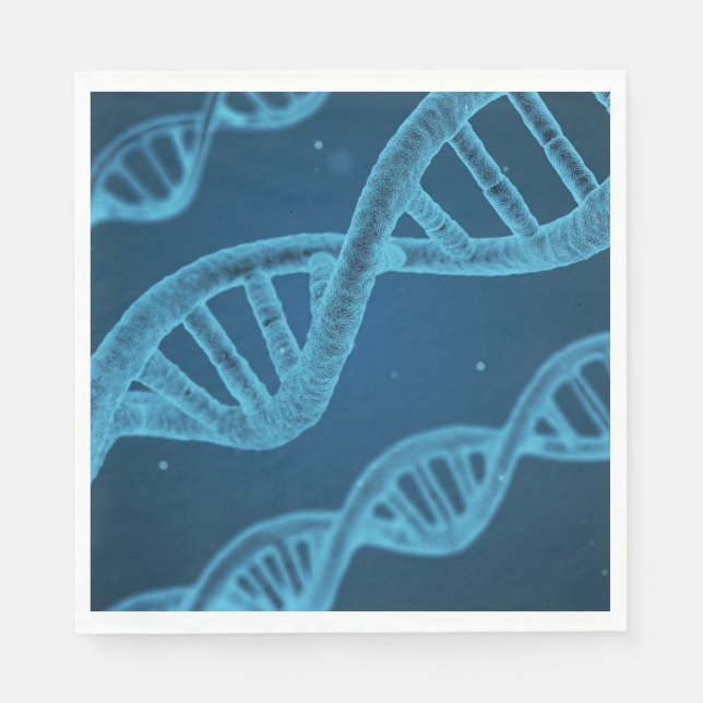 Guardanapo De Papel DNA Double Helix (Frente)