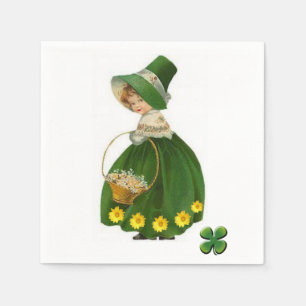 Guardanapo de papel do dia de St Patrick