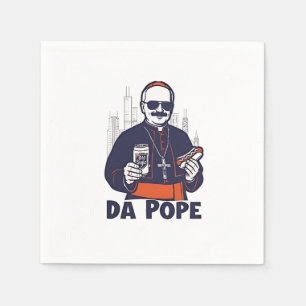 Guardanapo De Papel Do Papa Leão XIV Vaticano 4 de julho EUA