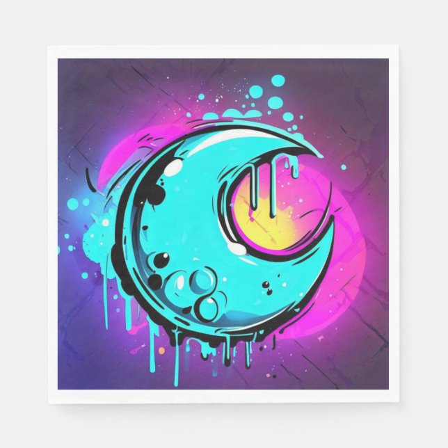 Guardanapo De Papel Dobra Lunar (Frente)