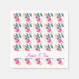 Guardanapo De Papel Doce arte de rosa