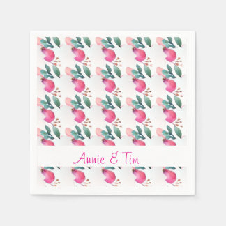 Guardanapo De Papel Doce arte de rosa